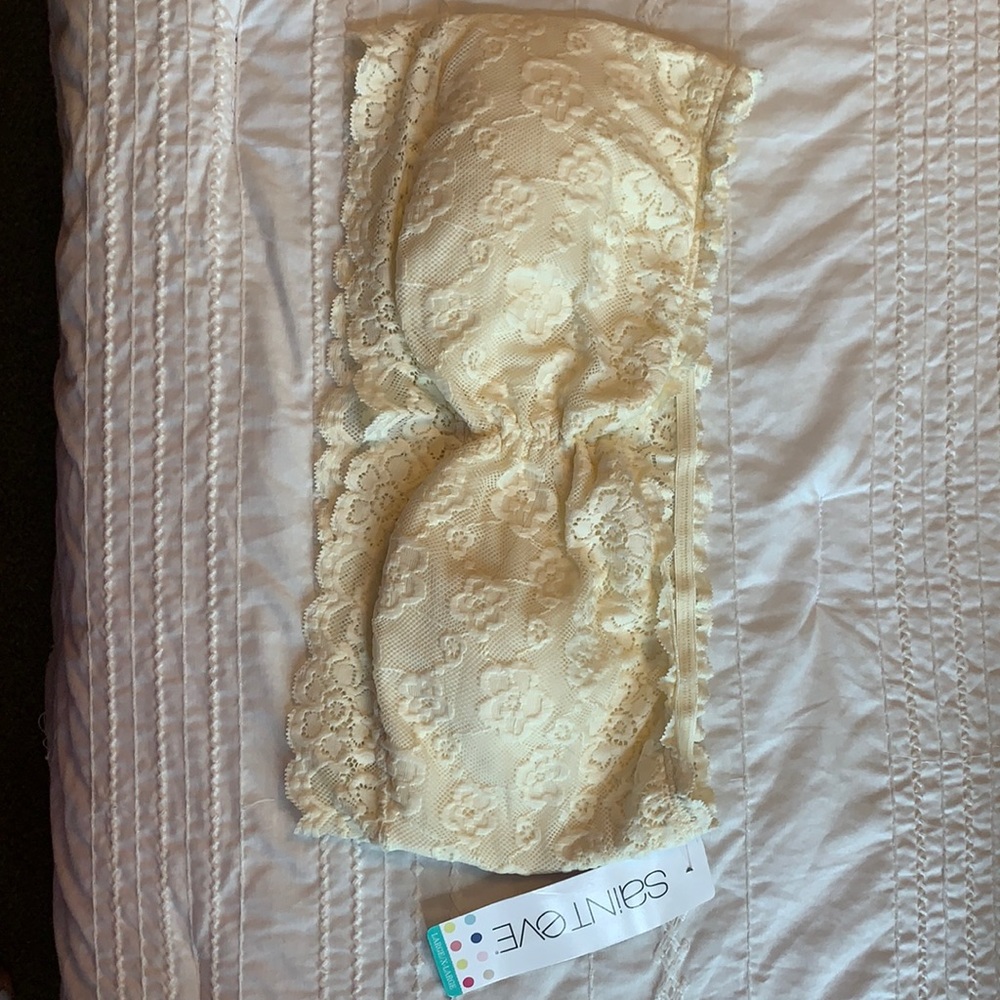 Cream Colored Bandeau